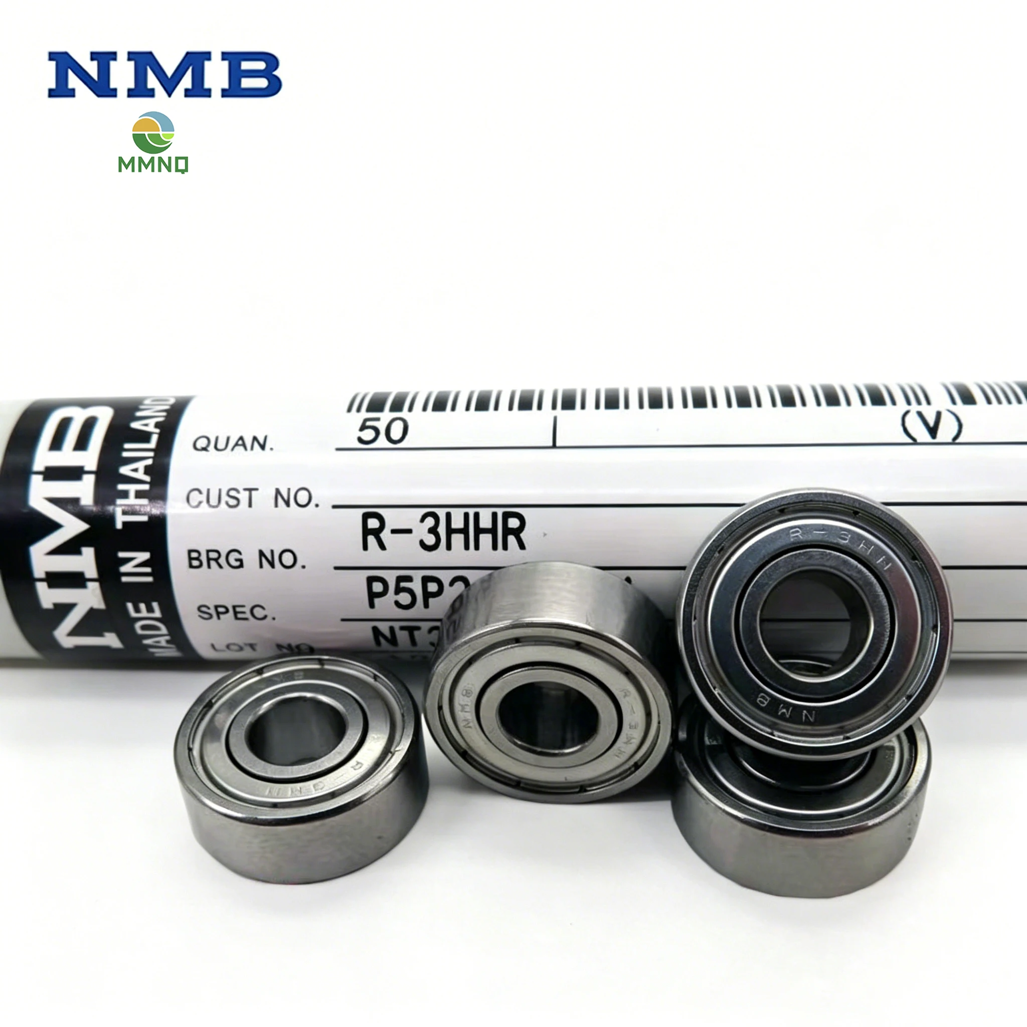20pcs/50pcs/100pcs High Speed Deep Groove Ball Bearing R-3HH R3ZZ 4.762x12.7x4.978mm Original NMB Industrial Repair Parts