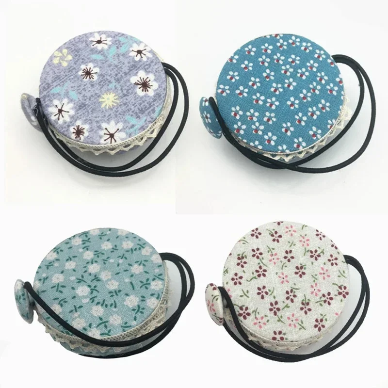1 Pcs Cute Colorful Needle Sewing Pin Cushion Button Wrist Strap Holder Home Tailors Safety Craft Tool