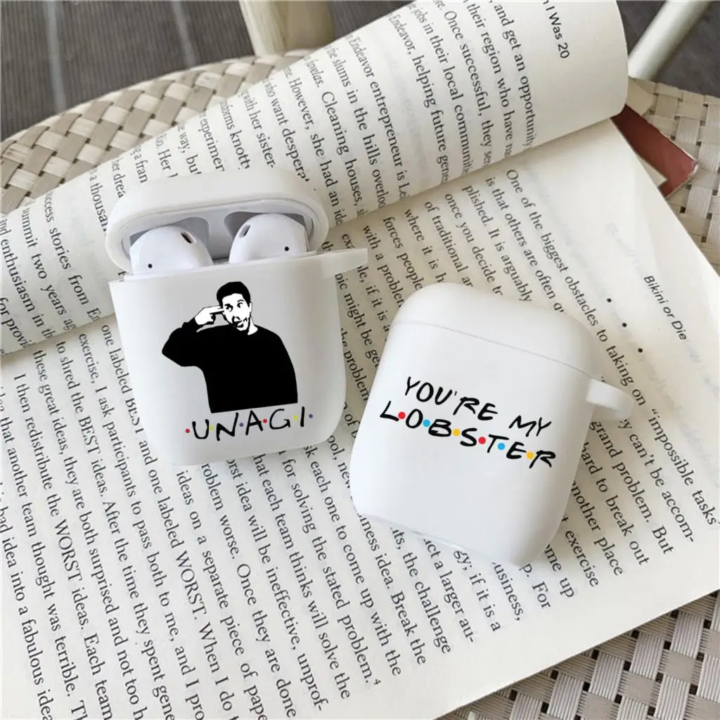 

Ctue Best Friends TV Show Off White Wireless Bluetooth Earphone Cover For Airpods 1 2 3 Case Soft TPU For AirPod Pro 2 Cases