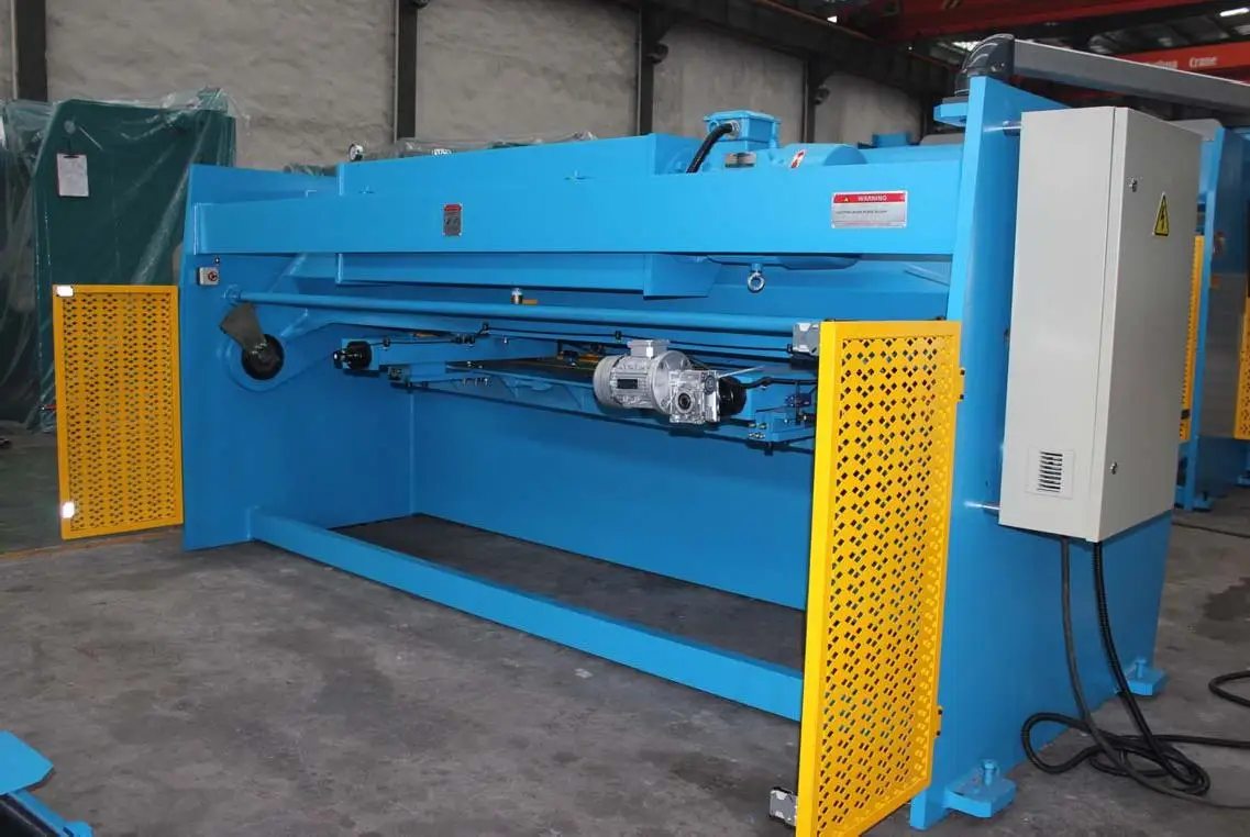 QC12K series hydraulic pendulum beam shearing machine price