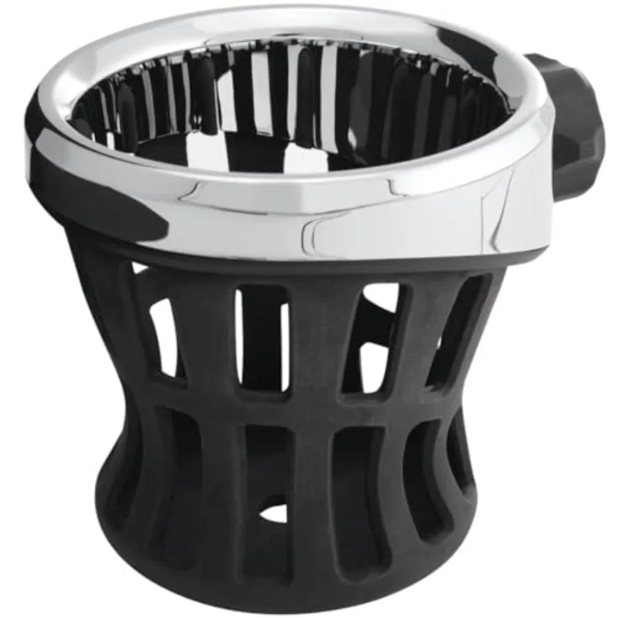 

Drink Holder Perch Mount Chrome Plated and Rubber Chrome Finish 50410