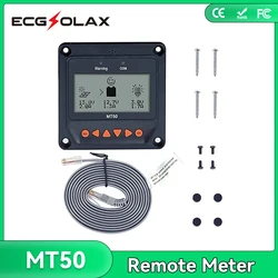 EPever-medidor remoto MT50 con pantalla LCD, controlador de carga Solar MPPT, serie Tracer AN, medidor remoto de MT-50