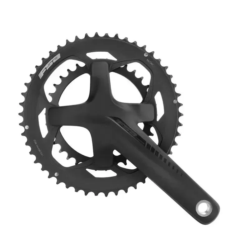 Road Bike Tooth Plate 50/34 Tooth Road Bike 10/11S Variable Speed Double Disc Hollow Integrated Crank Set