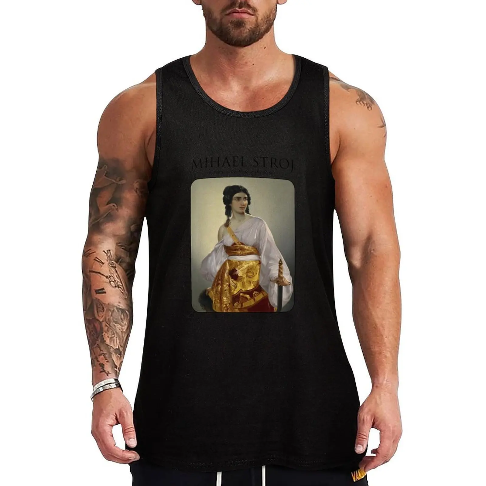 Judith with the Head of Holofernes (Mihael Stroj) Tank Top Lightweight Sports Tank Top Quick Dry Sleeveless Tee