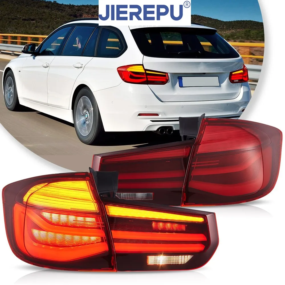 

1 комплект светодиодных задних фонарей в сборе для BMW 3-Series F31 2012-2018 Touring RED, светодиодные задние фонари, аксессуары для автомобильных фар