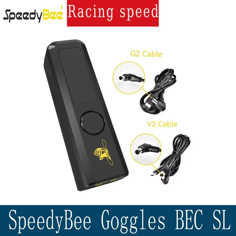 

Очки SpeedyBee BEC 20 Вт, максимальная мощность быстрой зарядки 3-6S для очков DJI G2 V2, 2 кабеля, мобильный телефон, FPV, дрон, квадрокоптер