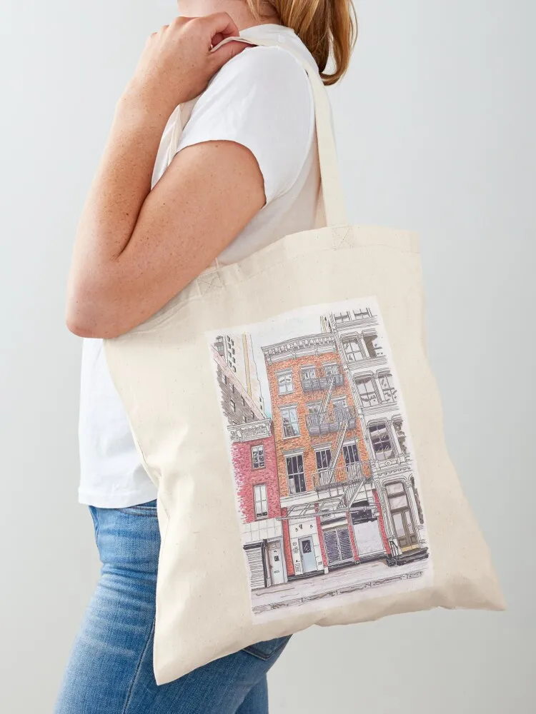 

A little Life book - Lispenard Street - Hanya Yanagihara - New York Tote Bag great bag tote bag men Canvas