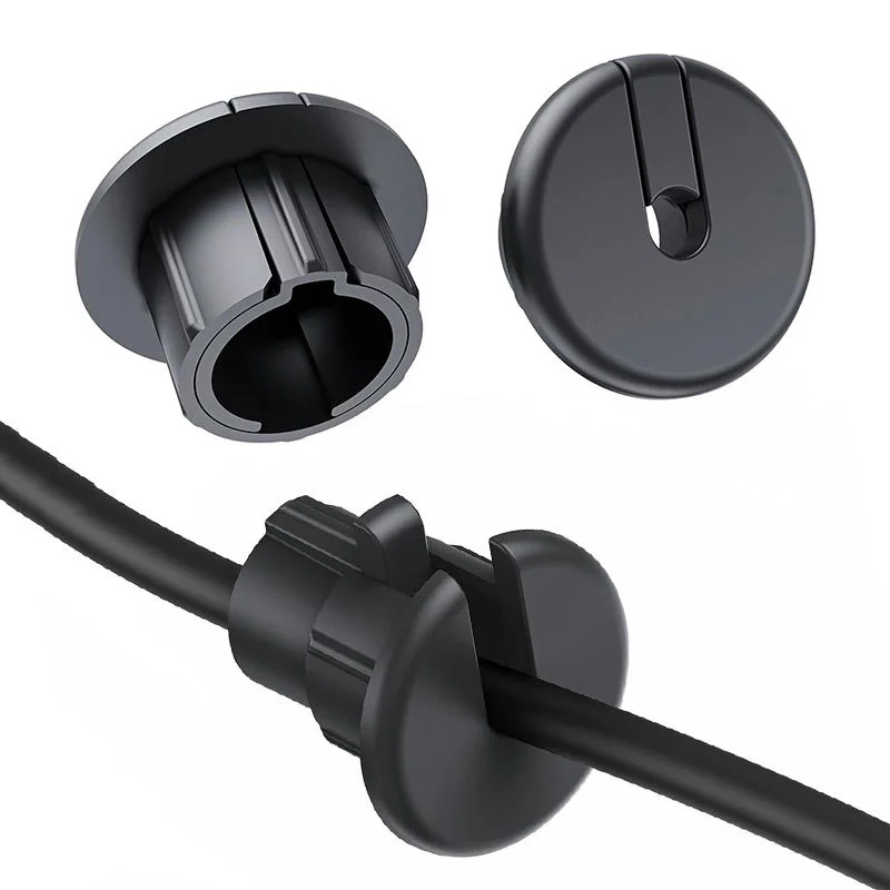 Snap On Wall Bushing, Ethernet Cable Feed for 1 Inch Hole Starlink Routing