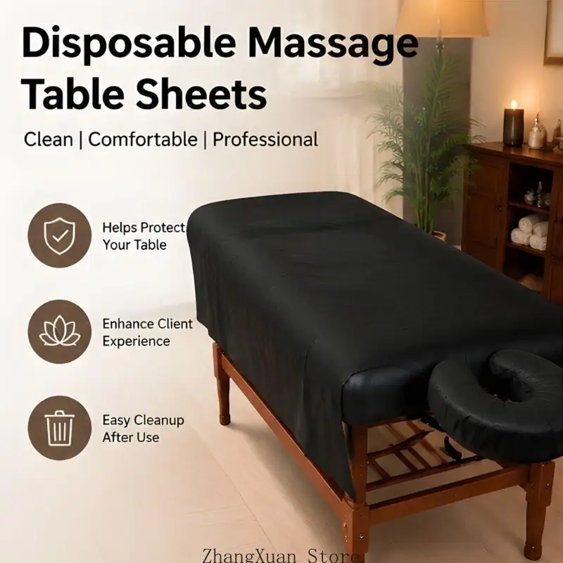 50 Einheiten, nicht verflochten, Spa-Bettlaken, Einweg-Massagetischbezug, Standardgröße für Schönheitssalon, 3 x – Detail 9