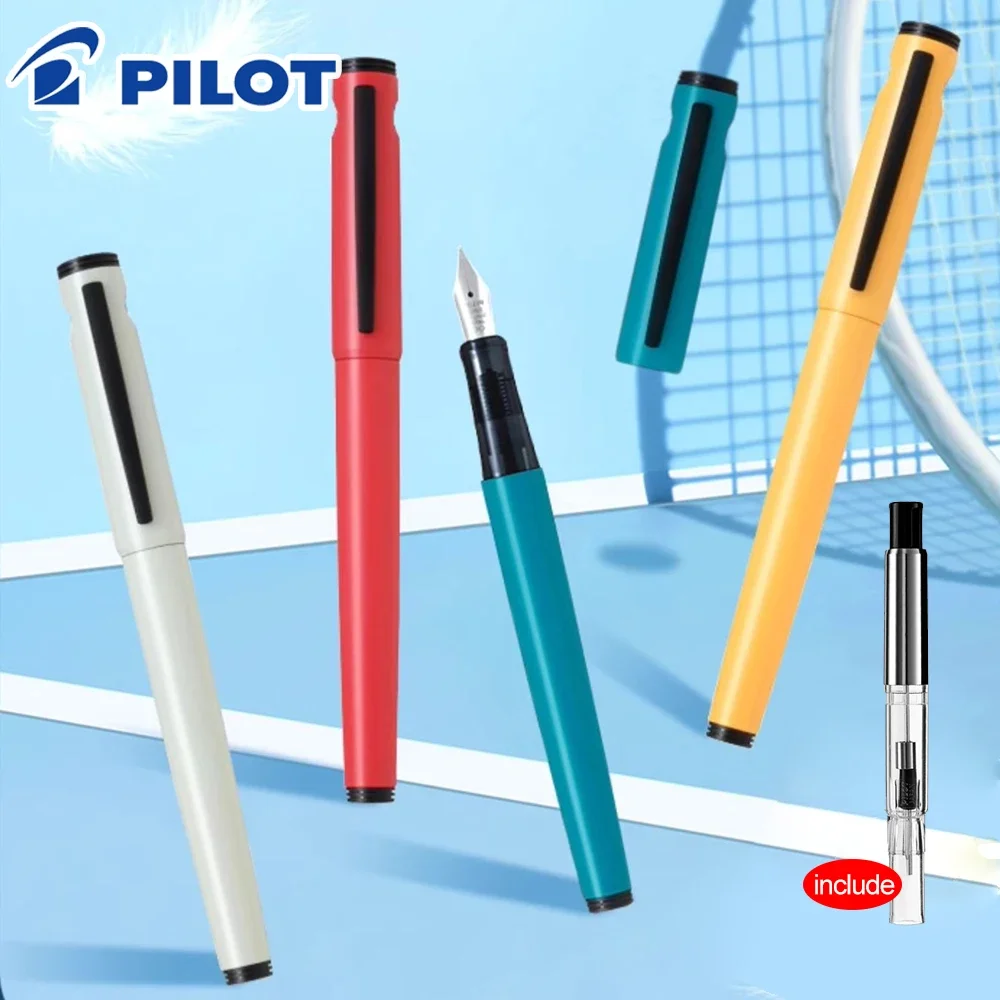 

New Japan Pilot Fountain Pen Set LIGHTIVE City Rhythm Series for Writing F/M Pen Tip with Ink Dispenser School Office Stationery