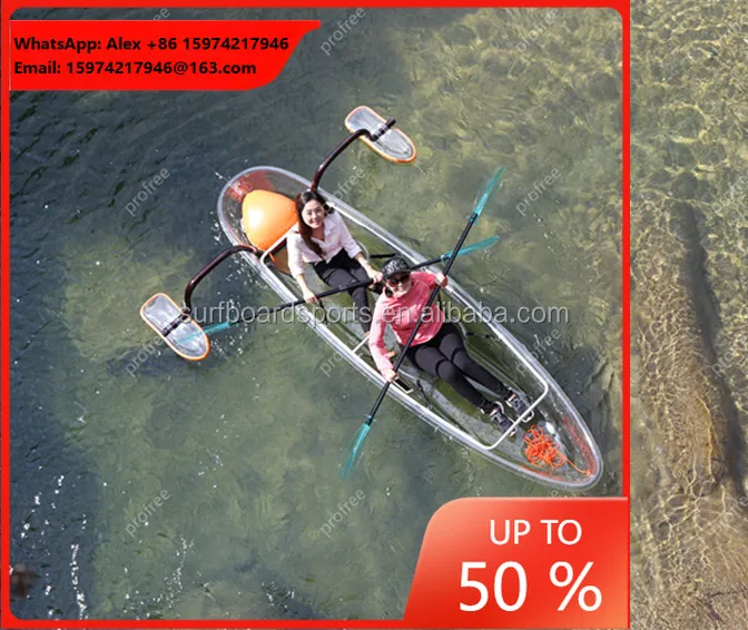 2 Person Clear Kayak For Sale