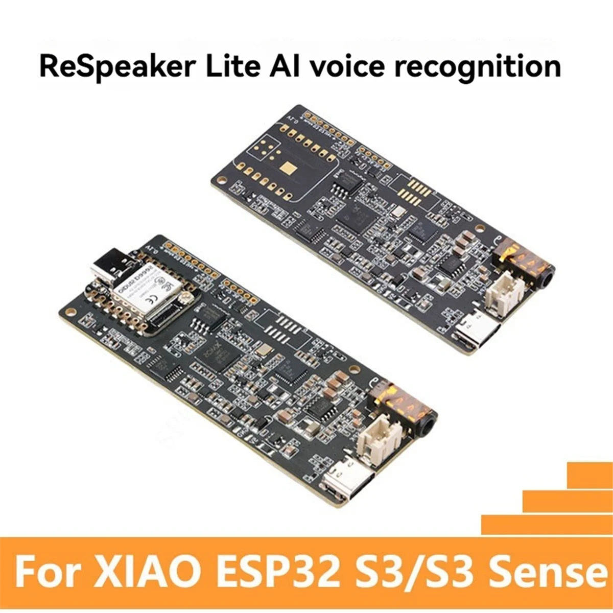 Kit de asistente de voz A14M ReSpeaker Lite Reconocimiento de voz compatible con XIAO ESP32S3 (Sense)