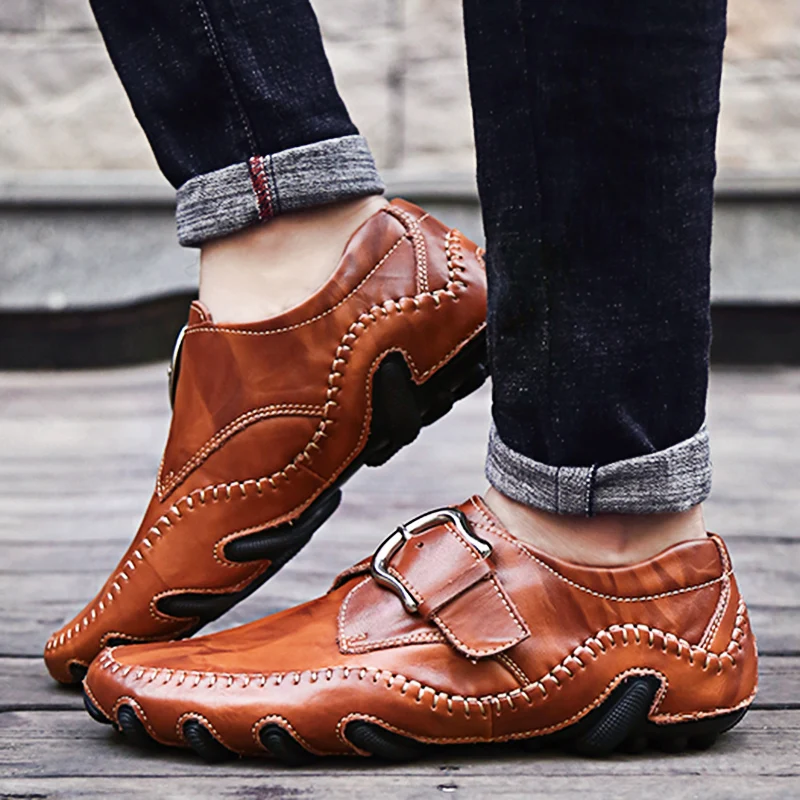 Müßiggänger Schuhe Männer 2022 Frühling Clasicc Comfy Mann Flache Mokassin Mode Schuhe Männer Slip-on Boot Schuhe Für Männer casual Schuhe Große Größe