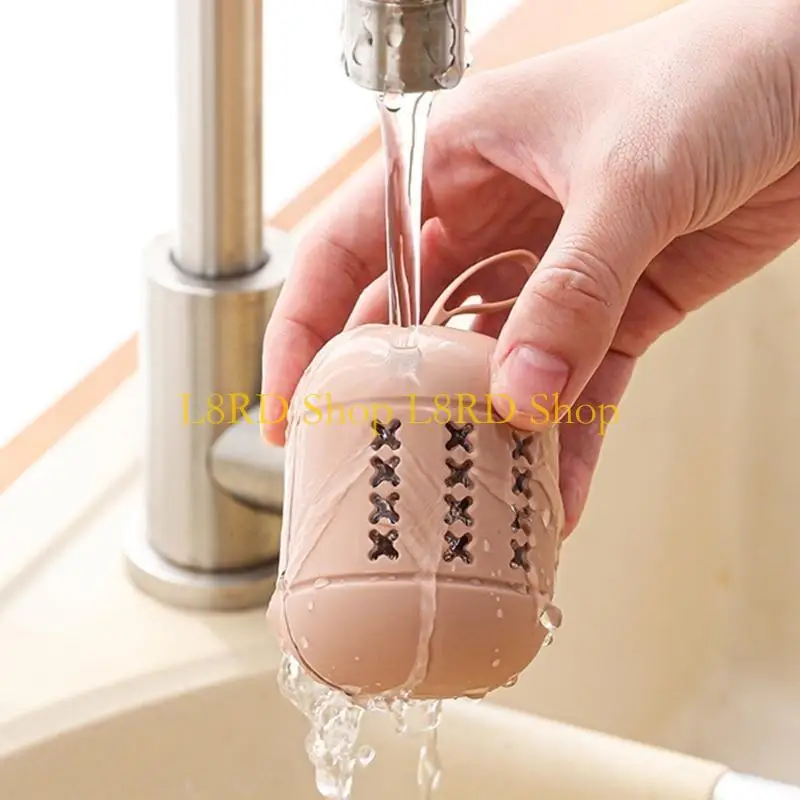 L8rd make -up puffhouder poeder poeder puff case siliconen schoonheidsmidders houder voor reizen