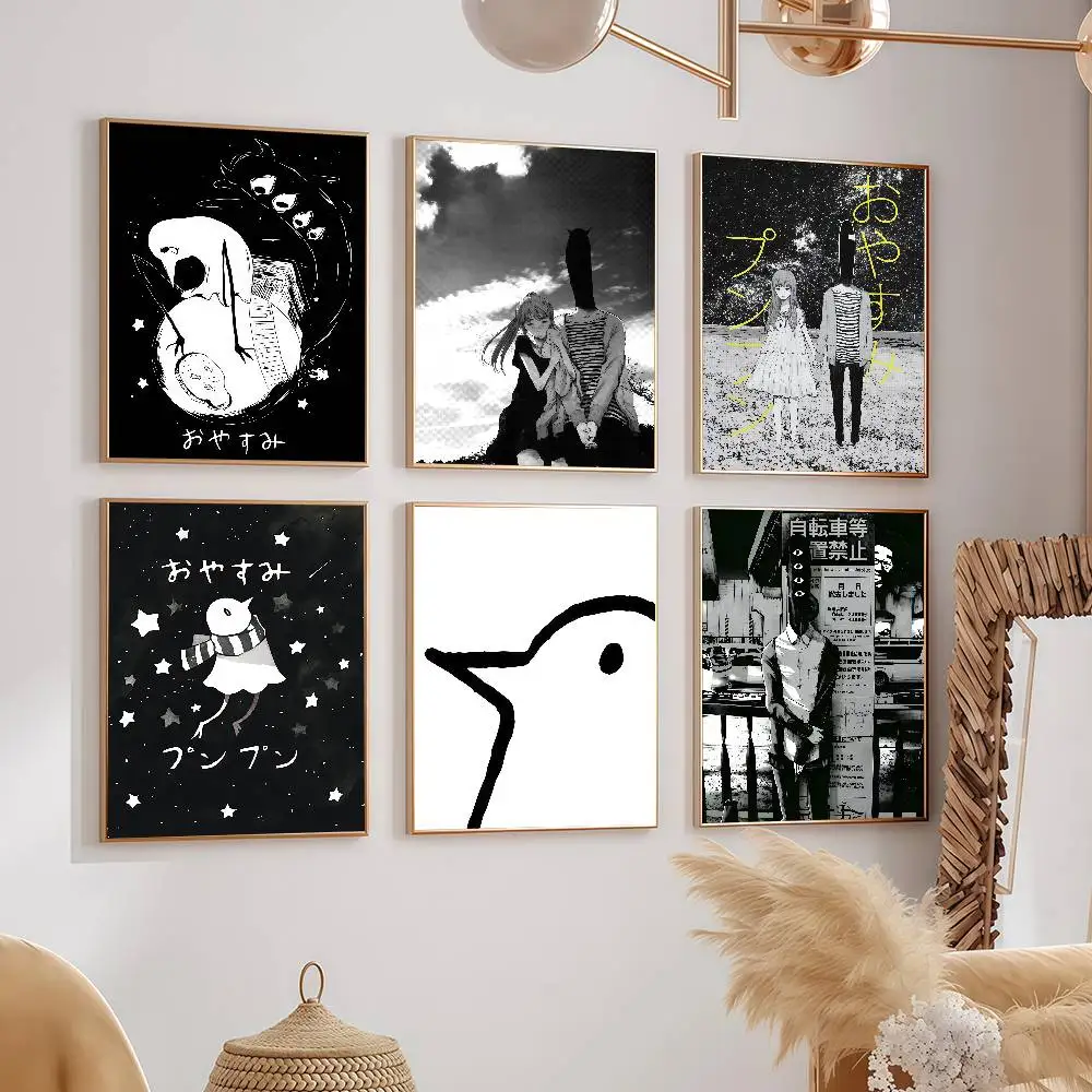 Cartoon Goodnight Punpun Posters Dormitory Decorations Bedroom And Living Room Wall Murals Souvenirs