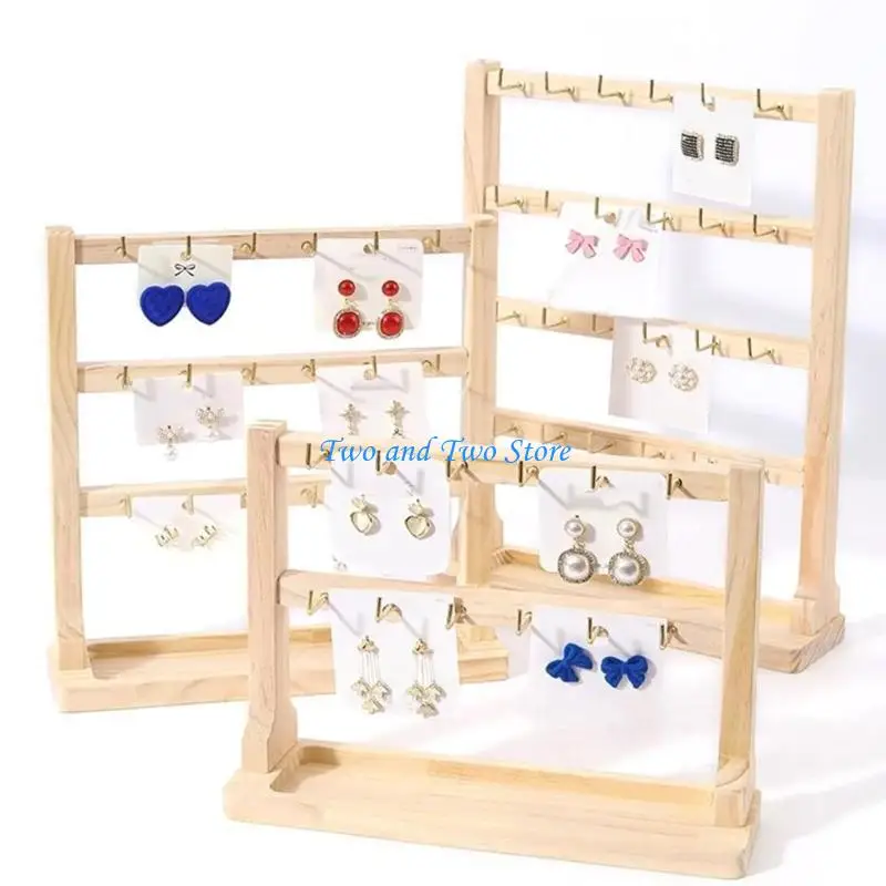 HX6F Elegant Keychain Display Shelf Versatile Keyrings Storage Rack for Collectors