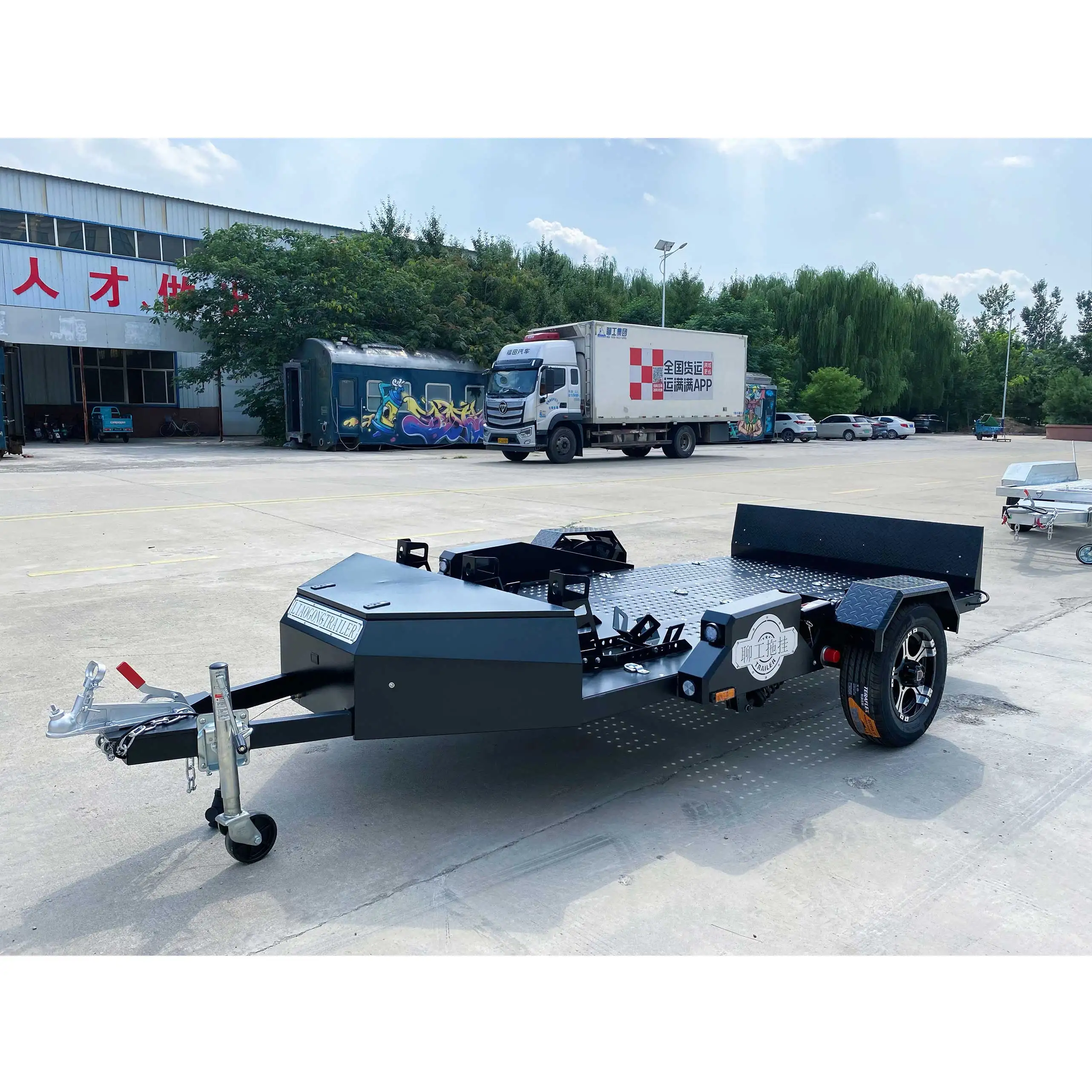 Direct Factory Price Single Motorcycle ATV Trailer Easy to Carry Super Practical view 6