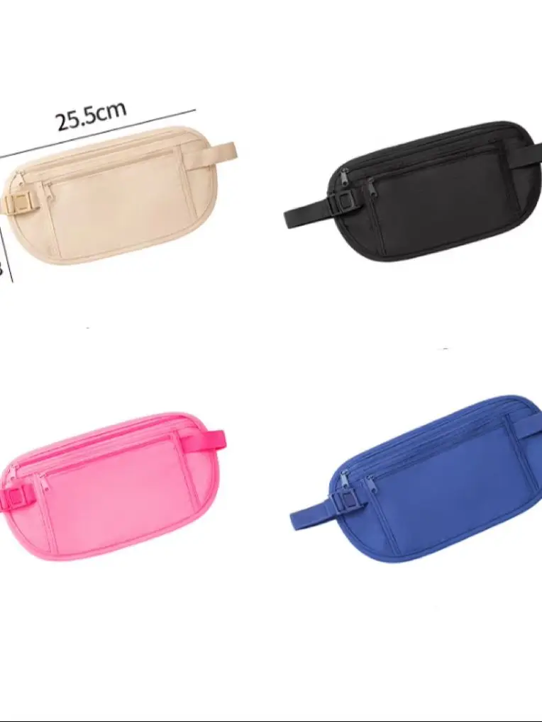 AliExpress NONE 1Pc Waterproof Invisible Waist Bag Anti-theft Ultra-thin Pouch Multi-functional Phone Bag for Running Travel Cycling Men Women