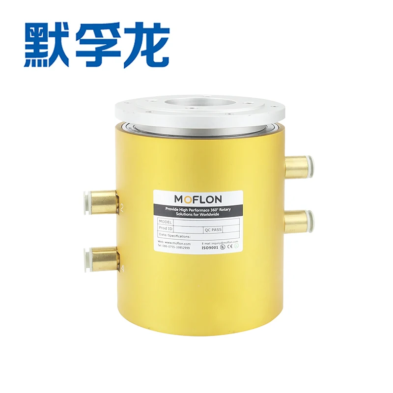 360 Degree Rotary Joint Through Hole Pneumatic Swivel For Water Steam Hydraulic Pipe