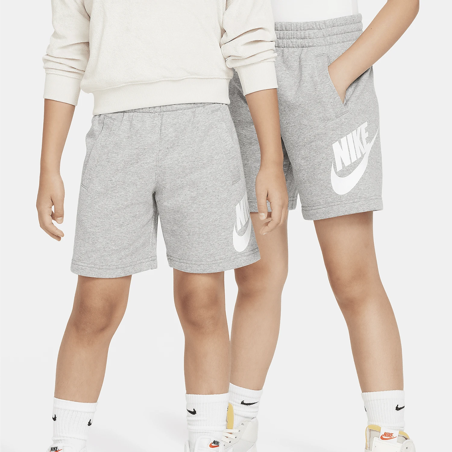 

Nike Official Genuine Summer New Big Kids Simple Comfortable Loose Knit Shorts FD2997-063