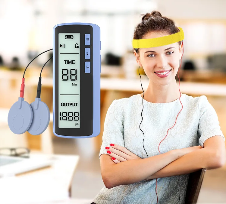 Wireless Portable Head Therapy Massager, Microcurrent Device to Relieve Fatigue and Aid Sleep