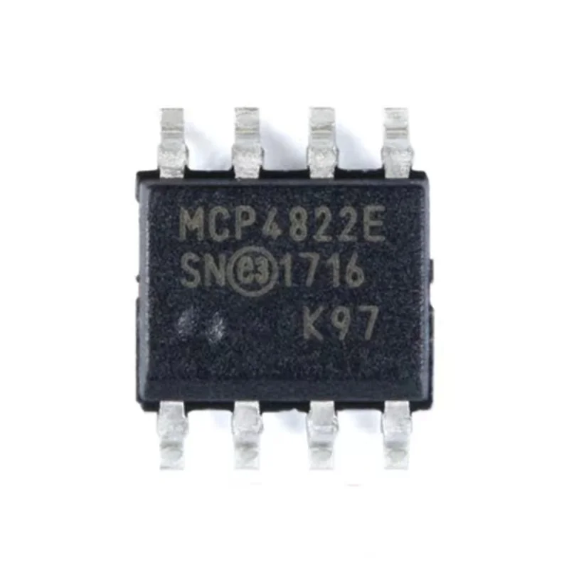 Brand new genuine MCP4822E MCP4822-E/SN package SOIC-8 analog-to-digital converter IC chip