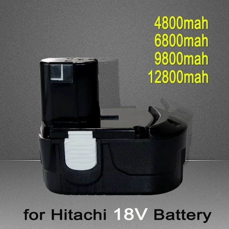 

18V 4800/6800/9800/12800mAh Rechargeable Battery for Hitachi Power Tool Screwdriver Drill EB1820 EB1812 EB1830H EB1833X EB18B