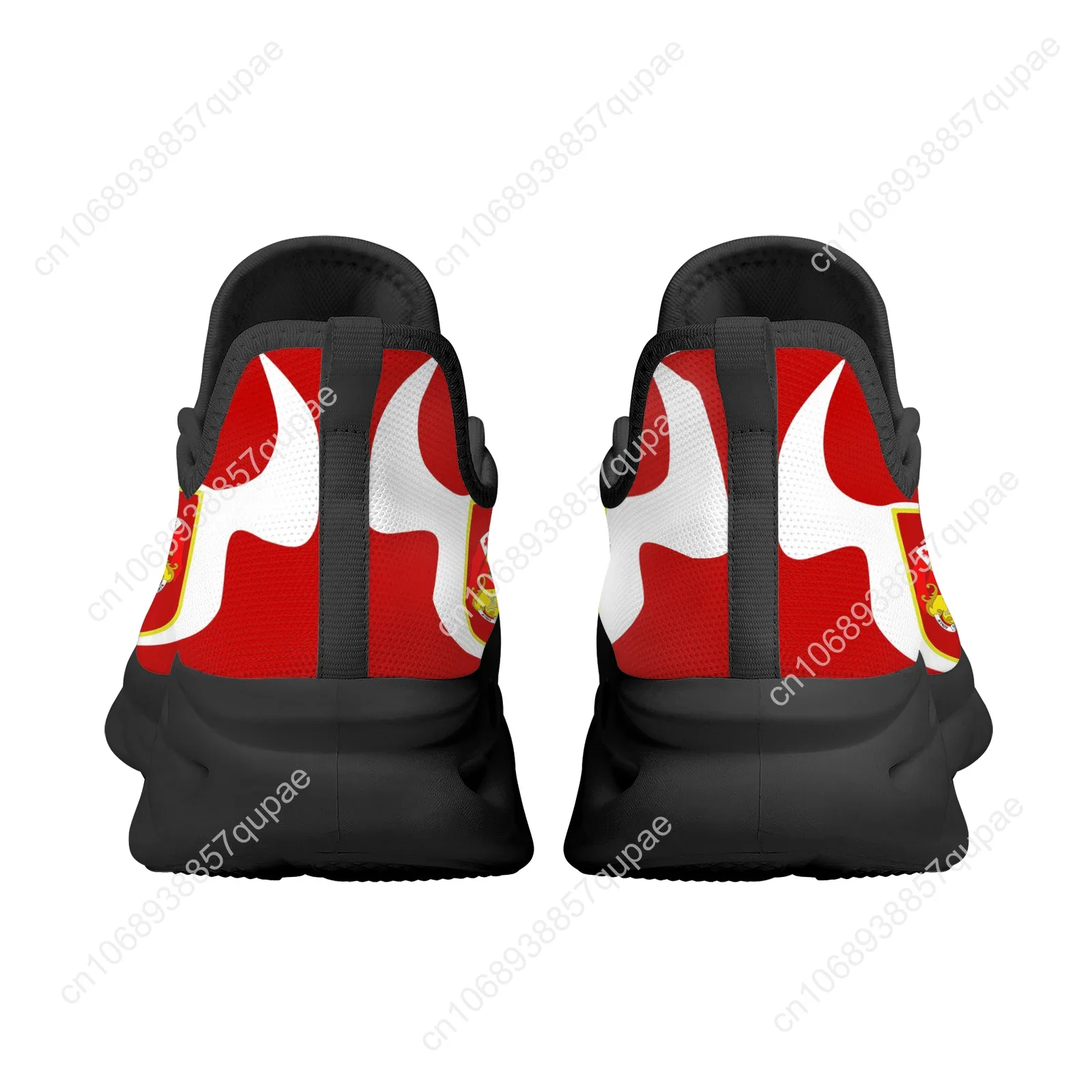 Red Trendy Tonga National Flag High Top Sneakers High Quality Mens Women Teenager Canvas Sneaker Casual Couple Shoes Custom Shoe 4