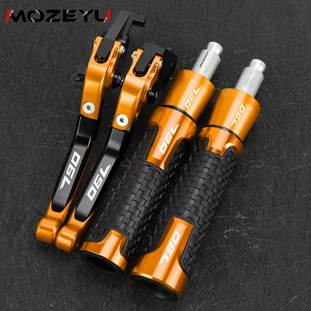 

For KTM 790 Duke 2017-2022 2023 2024 2025 DUKE790 Adjustable Aluminium Brake Clutch Lever Handle Grips Motorcycle Accessories