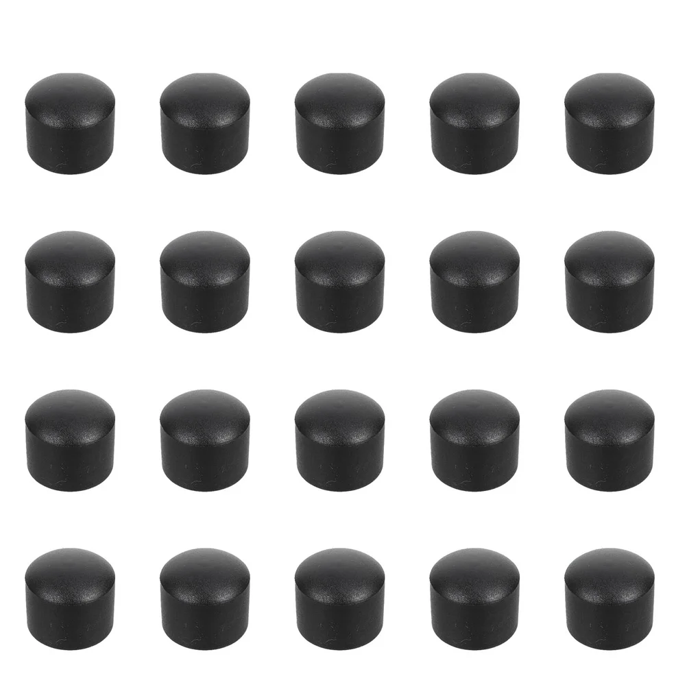 

20 Pcs Football Machine Cap Protective Cover Foosball Rod Table Caps Accessories Parts Legs