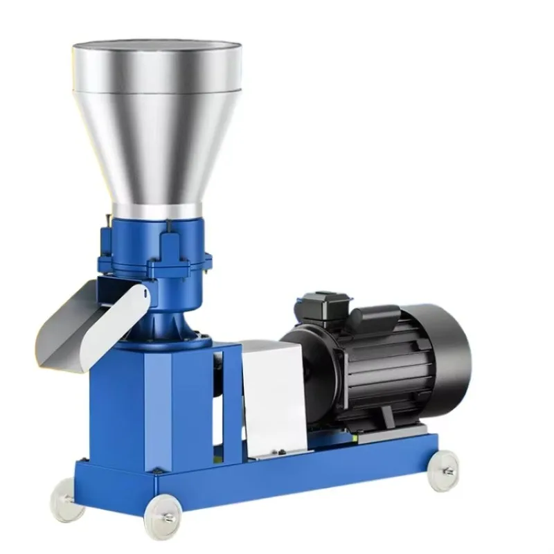 The 150 Feed Processing Machine, Which Can Be  for Both Dry and Wet Feed, Delivers Fast Output and Clean Pellets.