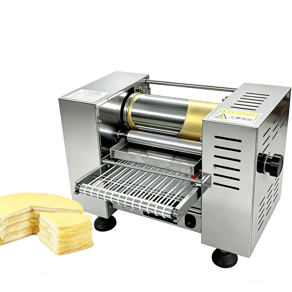 Multi‑Functional Automatic Cake Crust Maker Commercial Lasagna Pancake Dumpling Durian Layer Cake Skin Forming Machine