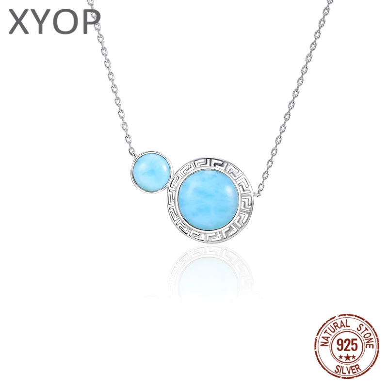 XYOP 2024 Spice Girls Leisure Breath Raw Beauty Ginkgo Grove Larimar Necklace