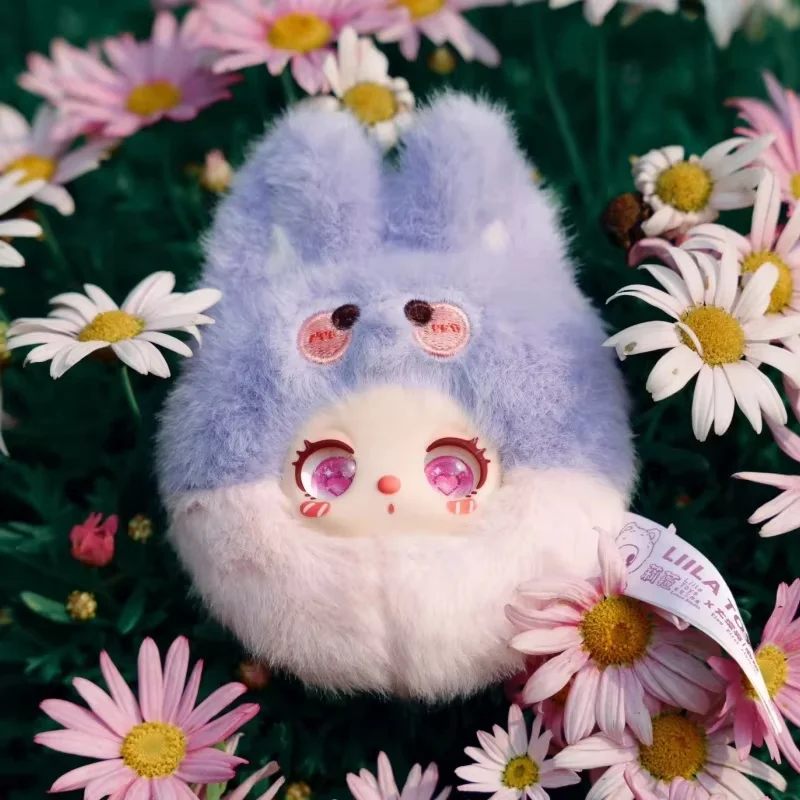 

Новинка 2024 года, серия Liila Garden Tea Party, слепая коробка, мини-плюшевый модный рюкзак для куклы, подвесной декор, загадочная коробка, подарок на день рождения для девочки