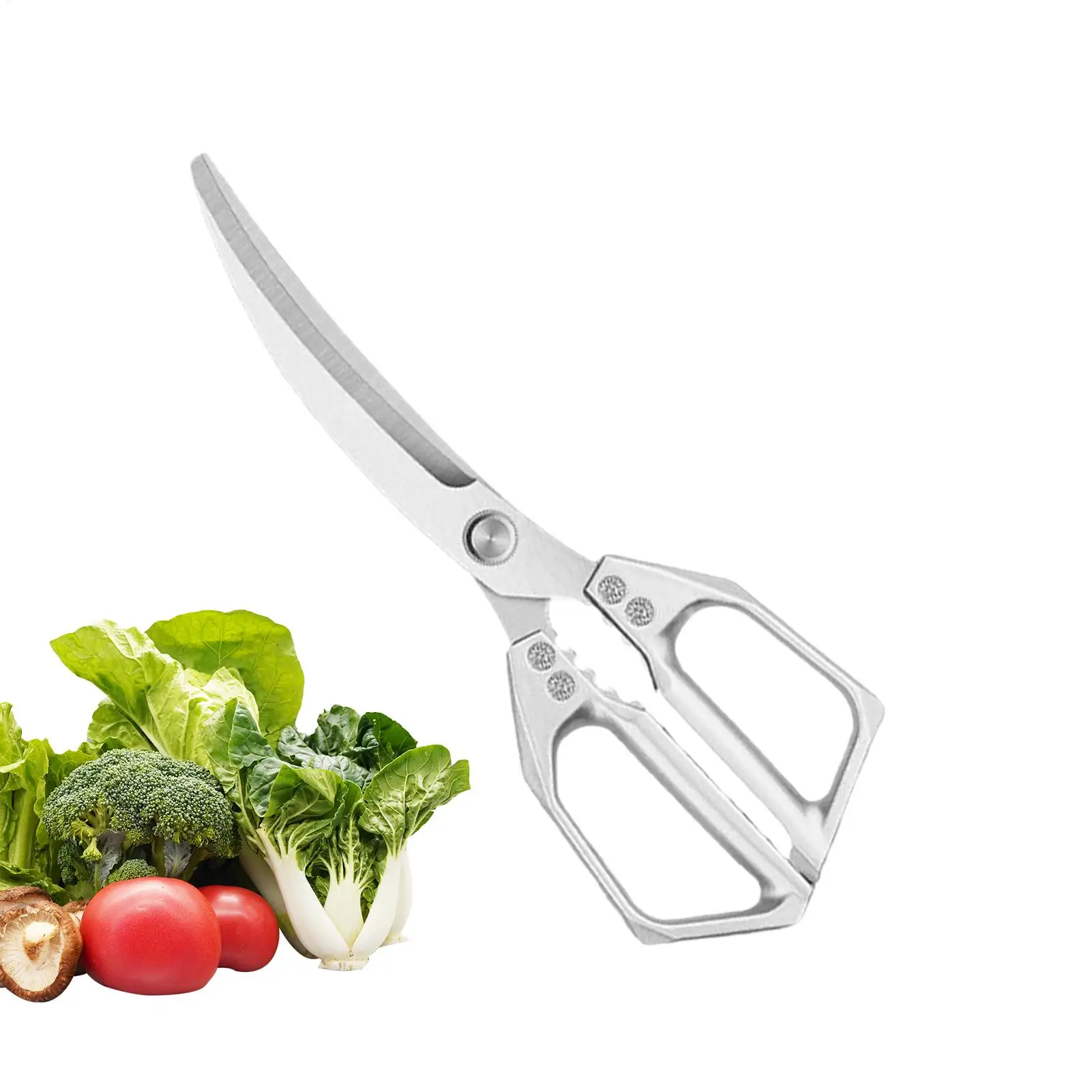 

Kitchen Scissors For Food Stainless Steel Food Scissors Heavy Duty Utility Cooking Shears For Turkey Poultry Processing Fish