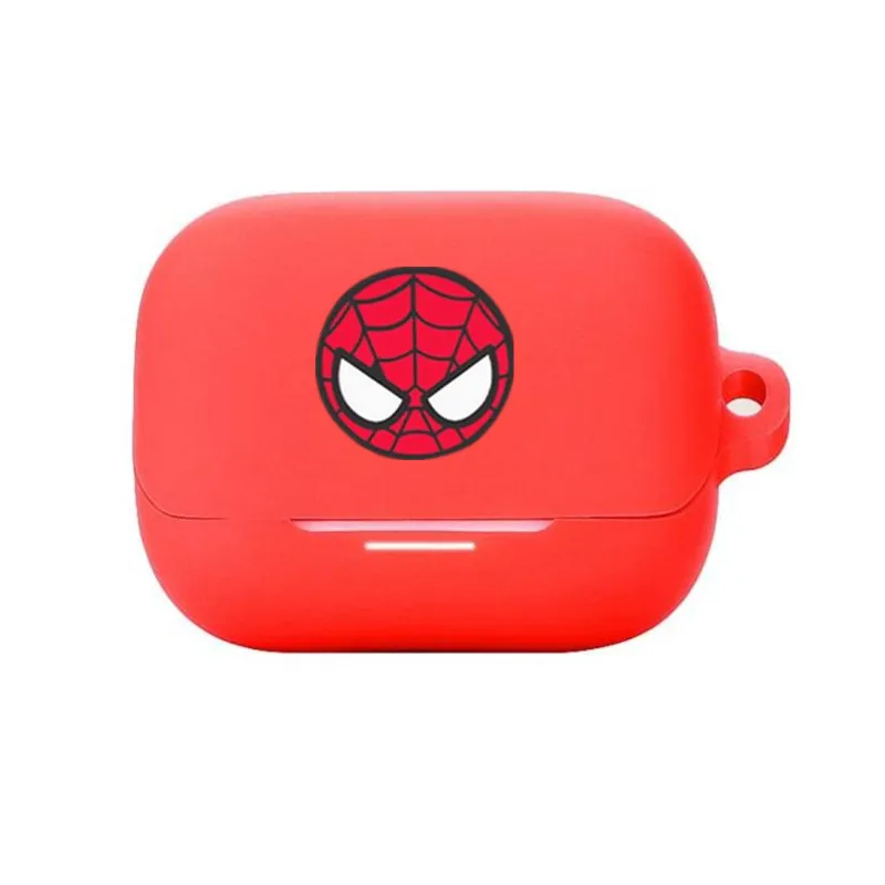 حافظة سماعة أذن Beast Kingdom Marvel لهاتف Anker Soundcore K20i من السيليكون لسماعات الأذن اللاسلكية صندوق شحن غطاء حماية مع خطاف