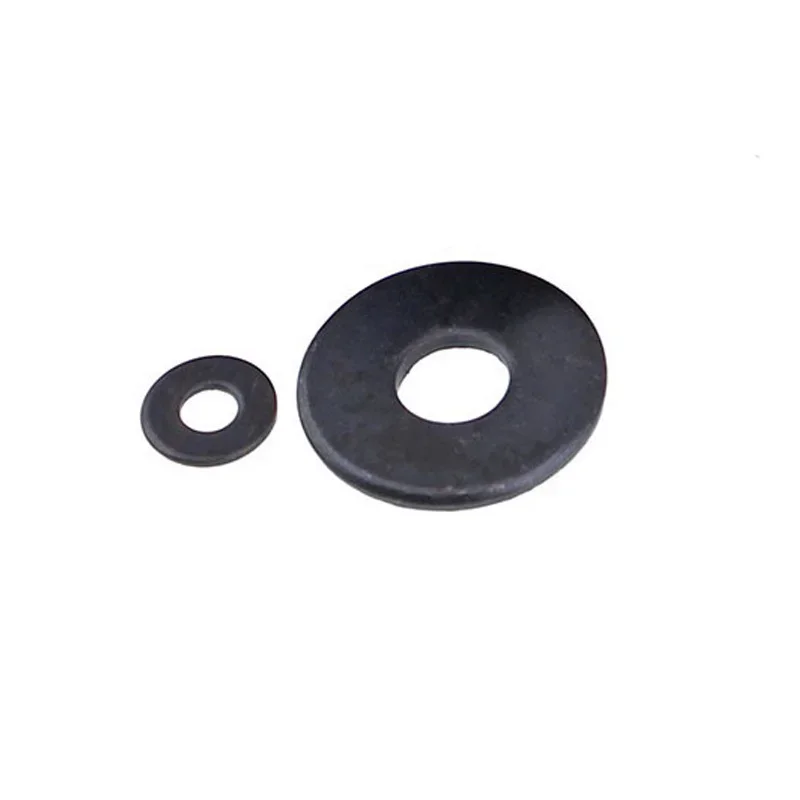 M2 M2.5 M3 M4 M5 M6 - M20 Czarna nylonowa płaska podkładka dystansowa Pierścień uszczelniający do śruby śrubowej
