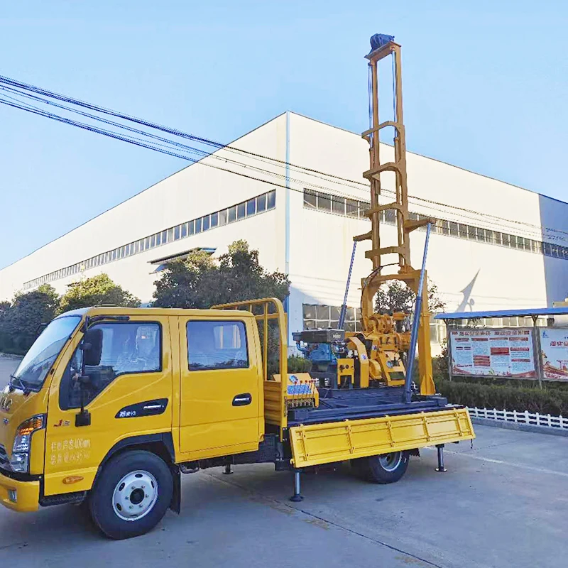 آلة الحفر الأساسية الجديدة المحمولة الهيدروليكية لاستكشاف التعدين الجيولوجية لحفر آبار المياه #2