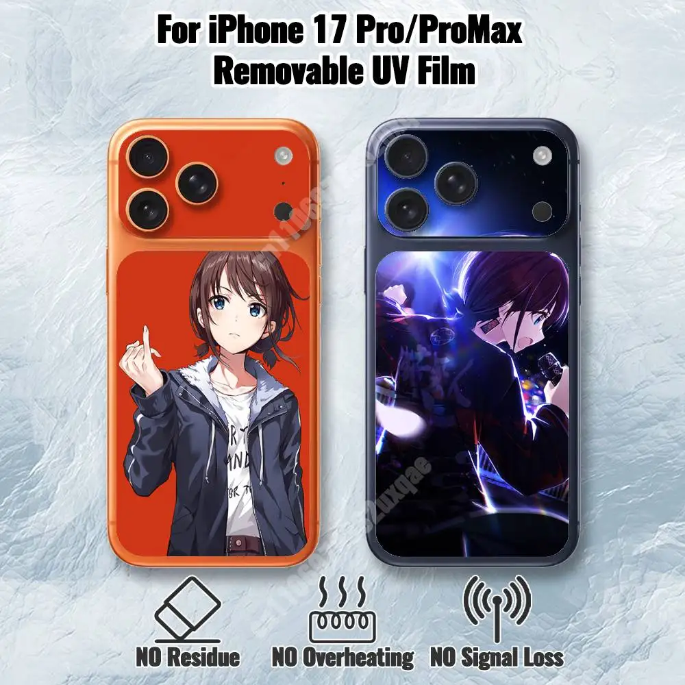 

Iseri Nina Girls Band Cry Removable UV Film for iPhone 17 Pro 17 ProMax Protective Sticker