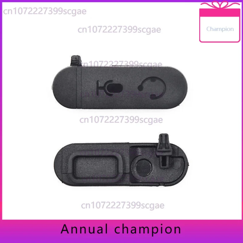 10pcs Audio Jack Dust Cap Cover for Motorola XiR P3688 DEP450 DP1400 Radio