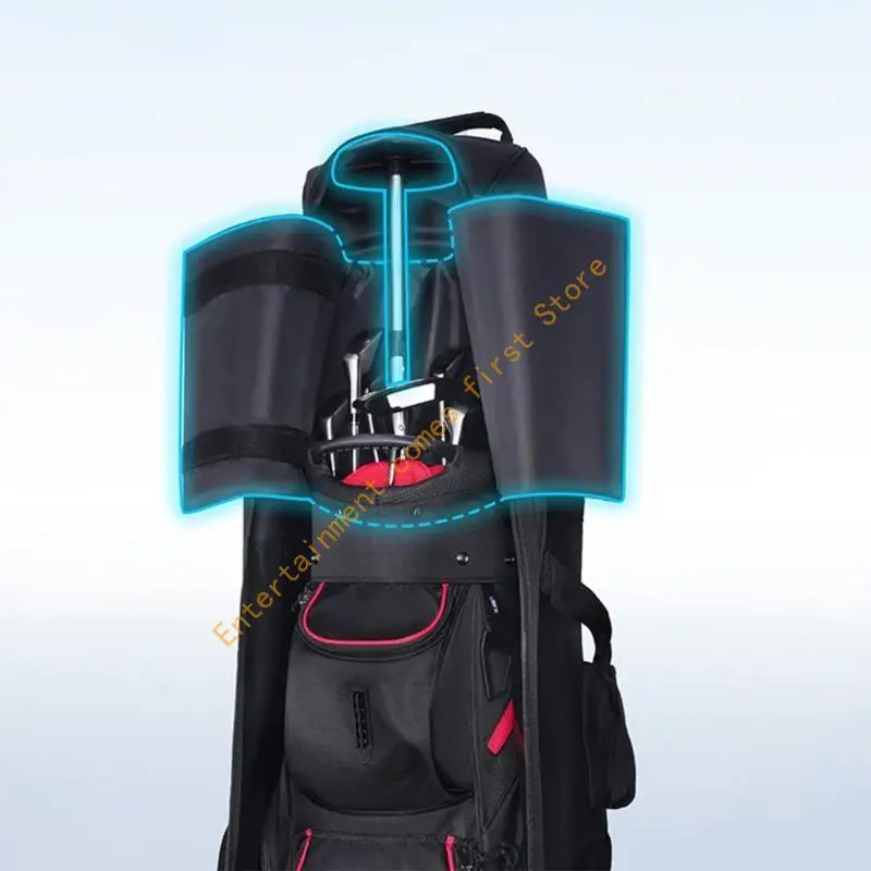 Padded Golf Travel Case With Reinforced Frame And Compact Storage Design For Easy Transport 55KD