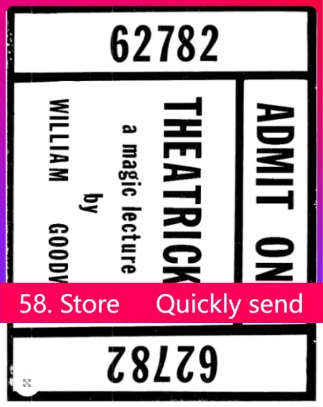 Neue Theatricks 2025 – A Magic Lecture von Bill Goodwin – Zaubertricks (58 Store Download)