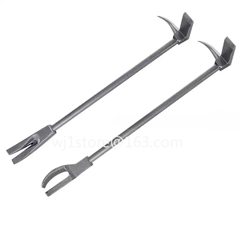 4/36 inch hand-held croissant head nail lifter, multi-function