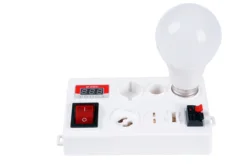 12 Port Multi-function Fast Test Lamp E27 B22 E14  Lamp Bulb Socket Lamp Convenient Fast Tes Led Light Base with Display