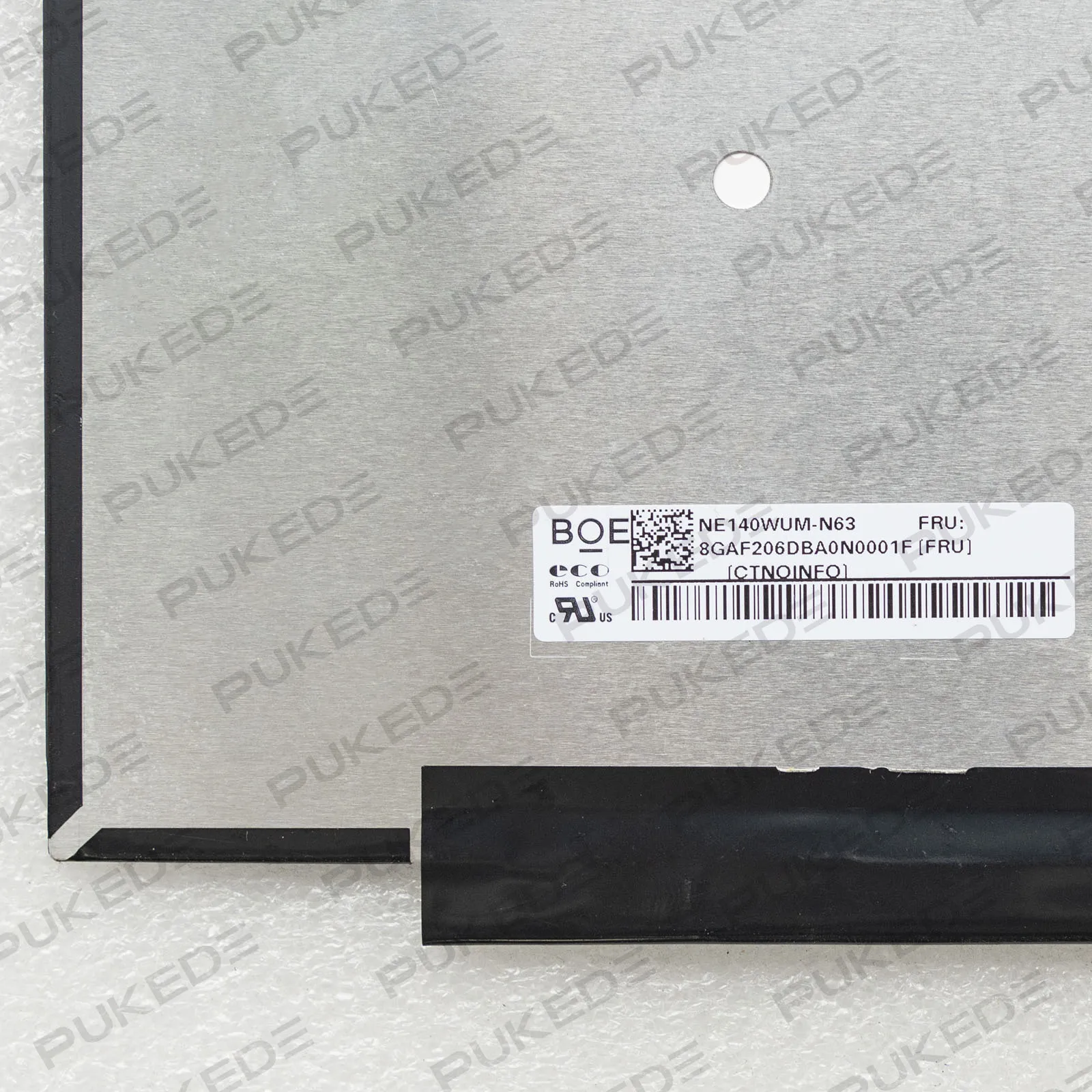 Tela LCD original para laptop de 14,0 polegadas NE140WUM-N63 FHD 1920*1200 edp 30 pinos 95% sRGB