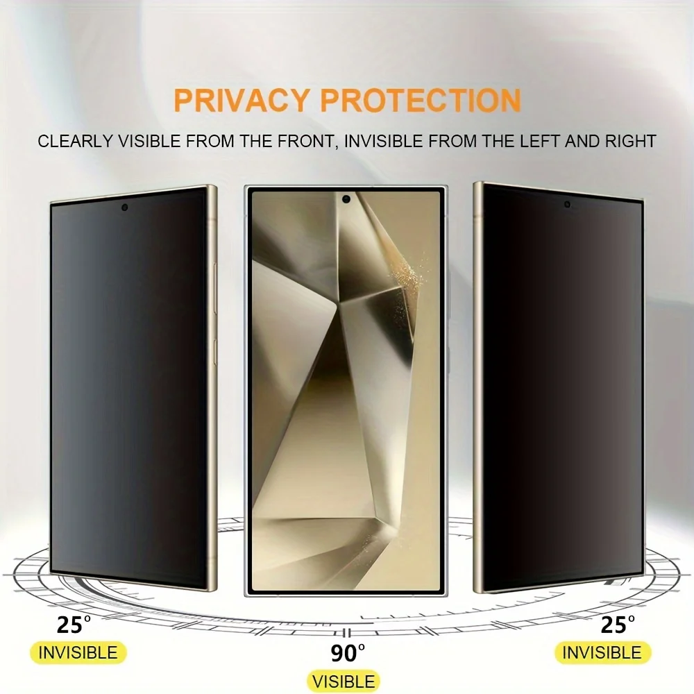 2Pcs Privacy Hydrogel Film For Samsung Galaxy S25 S23 S24 S22 Ultra S20 Plus Screen Protector For Samsung Note 8 9 10 20 Ultra