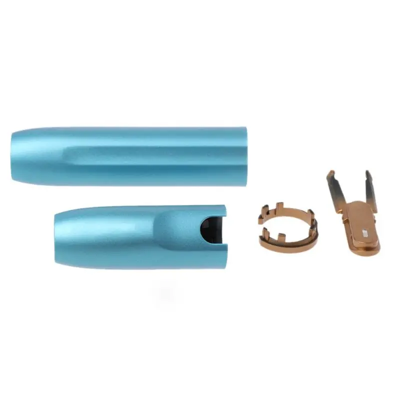 Aluminum Alloy Shell for IQOS 2.4 Plus Case Top Bottom Button Ring Set Hard Repair Accessories