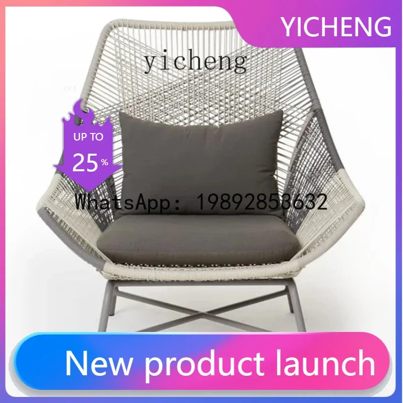 

X1 outdoor rattan balcony small table and chairs wrought iron small coffee table outdoor courtyard terrace leisure chair