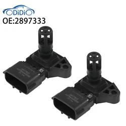 ODIDIO 2897332 2897333 MAP Manifold Absolute Pressure Sensor For Cummins M11 ISC ISL ISM ISX