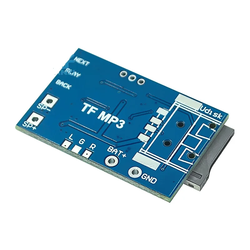 TF Card MP3 Decoder Board With 2W Power Decoding Module 3.7-5V Mixed Mono Playback With Memory